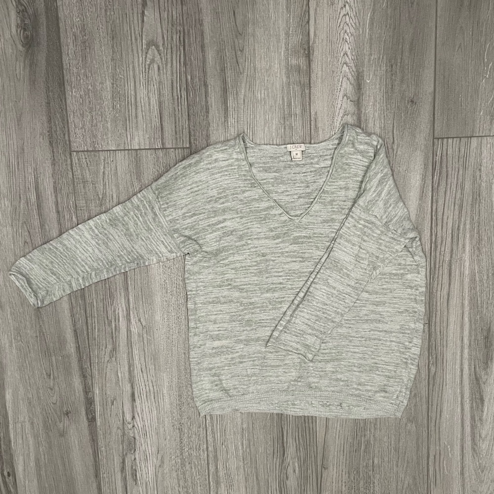 J Crew Airspun Baseball 3/4 sleeve